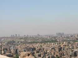 Вид с Цитадели на Каир