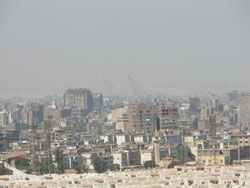 Вид с Цитадели на Каир